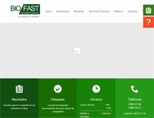 Tablet Screenshot of biofast.com.uy